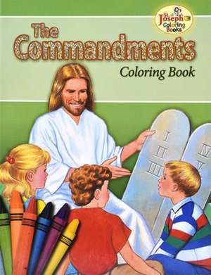 Coloring Book about the Commandments de Catholic Book Publishing Co