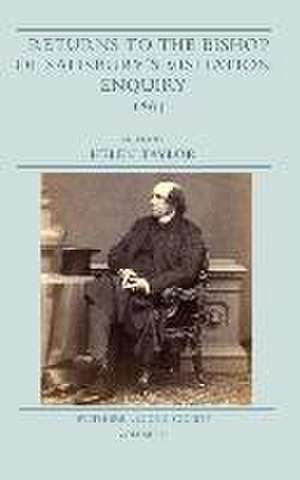 Returns to the Bishop of Salisbury's Visitation Enquiry 1864 de Helen Taylor