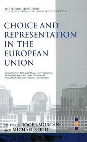 Choice and Representation in Eu de Roger Morgan