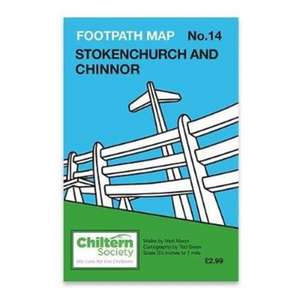 Footpath Map No. 14 Stokenchurch and Chinnor de Nick Moon