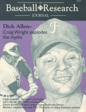 The Baseball Research Journal (BRJ), Volume 24 de Society for American Baseball Research (SABR)