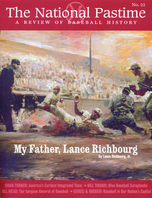 The National Pastime, Volume 22: A Review of Baseball History de Society for American Baseball Research (SABR)