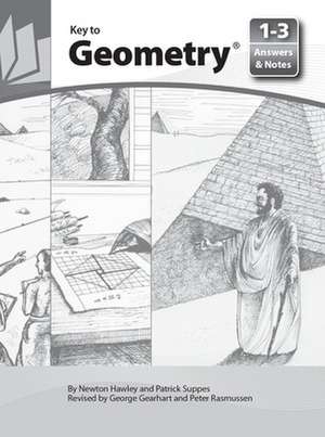 Key to Geometry, Books 1-3, Answers and Notes de N/A McGraw Hill