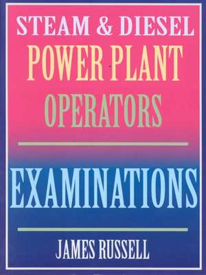 Steam & Diesel Power Plant Operators Examinations de James Russell