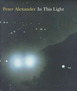 Peter Alexander: In This Light de Dave Hickey