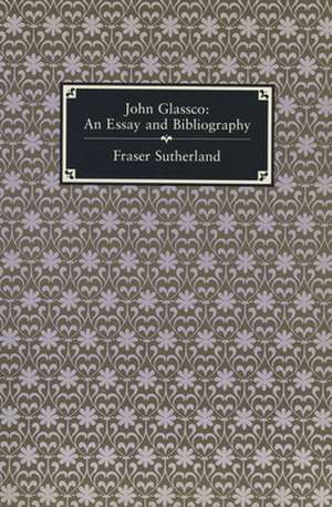 John Glassco de Fraser Sutherland