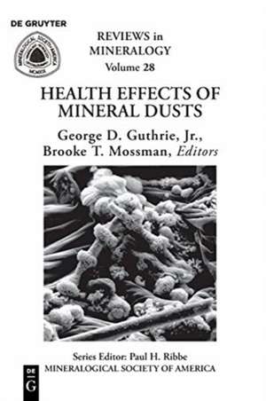 Health Effects of Mineral Dusts de Brooke T. Mossman