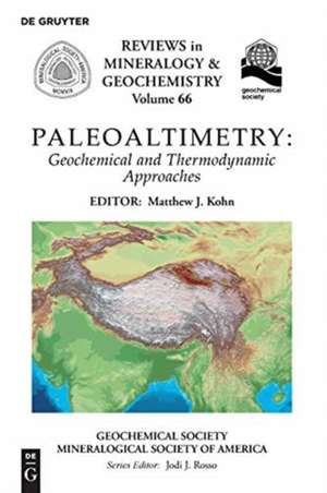 Paleoaltimetry de Matthew J. Kohn