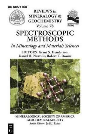 Spectroscopic Methods in Mineralogy and Material Sciences de Grant Henderson