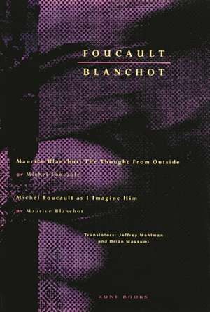 Foucault Blanchot de Michel Foucault