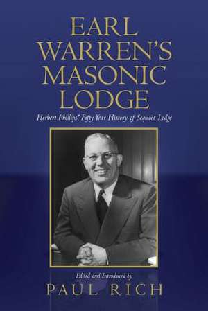 Earl Warren's Masonic Lodge de E. Herbert Phillips