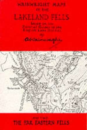 Wainwright Maps of the Lakeland Fells de Alfred Wainwright