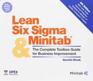 Lean Six Sigma and Minitab de Quentin Brook