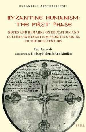 Byzantine Humanism de Paul Lemerle