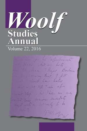 Woolf Studies Annual V. 22 de Mark Hussey