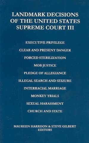 Landmark Decisions of the United States Supreme Court III: Breakthrough Version de United States