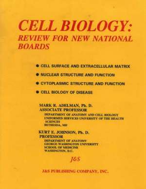 Cell Biology de Mark R. Adelman