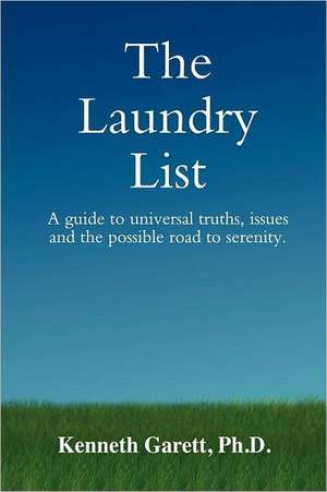 The Laundry List: Poems of a Private Investigator de Kenneth Garett