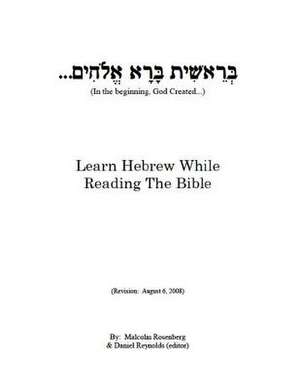 Learn Hebrew While Reading the Bible de MR Malcolm Rosenberg