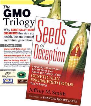 Seeds of Deception & Gmo Trilogy (Book & DVD Bundle) [With CD/DVD] de Jeffrey M. Smith