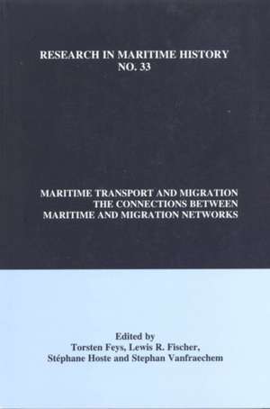 Maritime Transport and Migration – The Connections between Maritime and Migration Networks de Torsten Feys