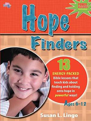 Hope Finders de Susan L. Lingo