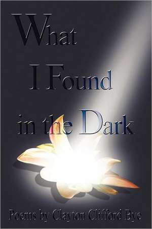 What I Found in the Dark de Clayton Clifford Bye