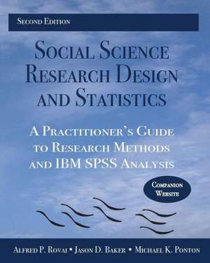 Social Science Research Design and Statistics de Alfred P. Rovai