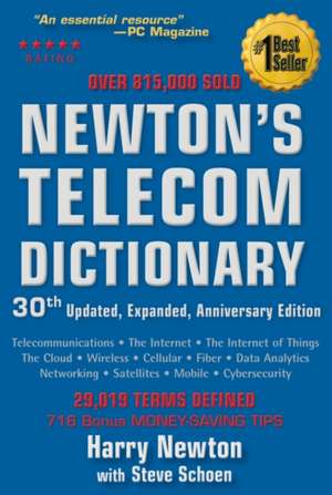 Newton's Telecom Dictionary de Harry Newton
