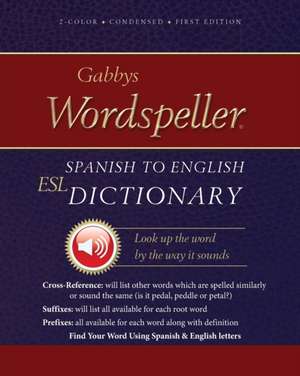 Gabbys Wordspeller ESL de Diane M Frank