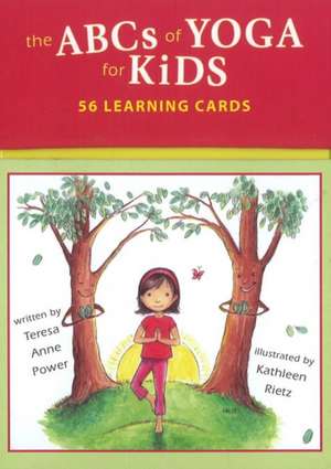 The ABCs of Yoga for Kids Learning Cards de Teresa Anne Power