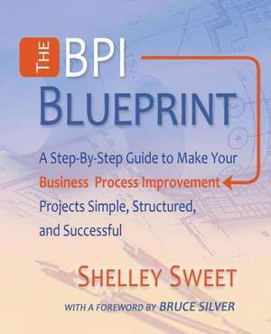 The Bpi Blueprint: A Step-By-Step Guide to Make Your Business Process Improvement Projects Simple, Structured, and Successful de Shelley Sweet