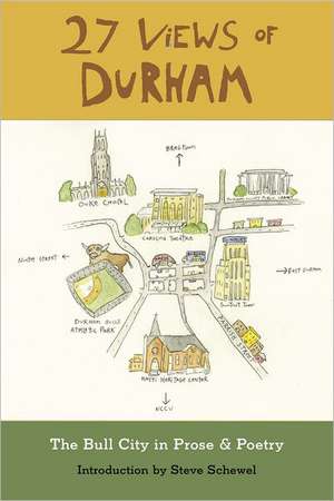 27 Views of Durham: The Bull City in Prose & Poetry de Schewel Steve