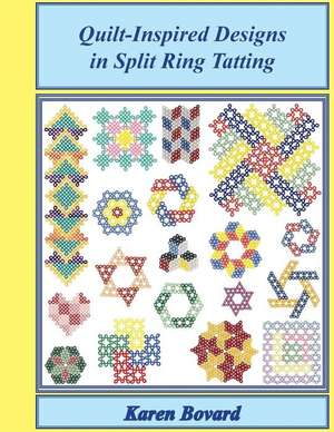 Quilt-Inspired Designs in Split Ring Tatting