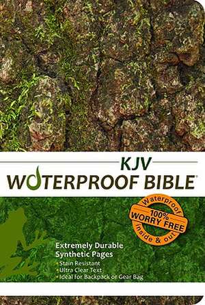 Waterproof Bible-KJV-Tree Bark de Bardin & Marsee Publishing