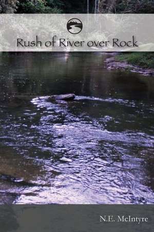 Rush of River Over Rock de Nancy E. McIntyre