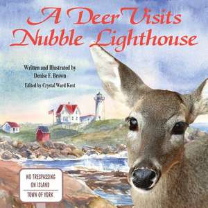 A Deer Visits Nubble Lighthouse de MS Denise F. Brown