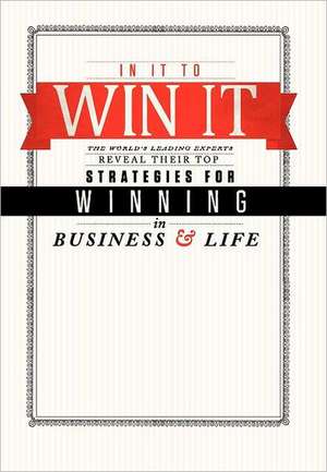 In It to Win It de Tom Hopkins