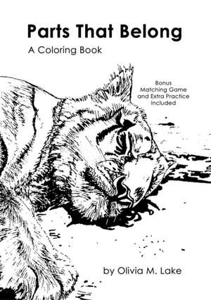 Parts That Belong a Coloring Book