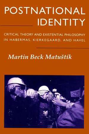 Postnational Identity de Martin Beck Matustik