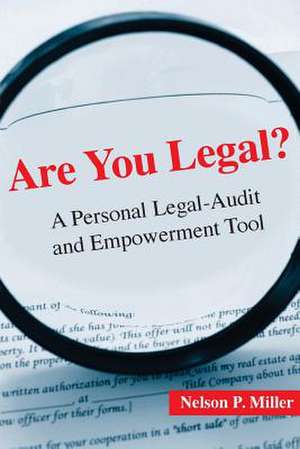 Are You Legal? de Nelson P. Miller