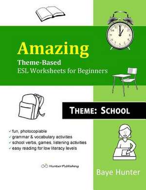 Amazing Theme-Based ESL Worksheets for Beginners. Theme de Baye Hunter