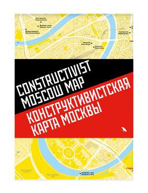 Constructivist Moscow Map de Natalia Melikova