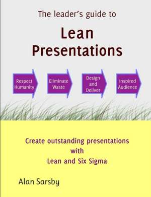 Lean Presentations de Alan Sarsby