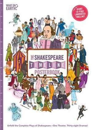 The Shakespeare Timeline Posterbook de Christopher Lloyd