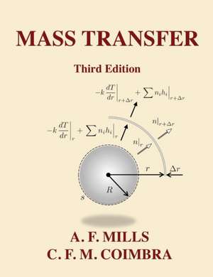 Mass Transfer de Anthony F Mills