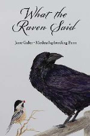 What the Raven Said de Jane Galer