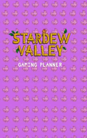 Stardew Valley Gaming Planner and Checklist in Purple de Yellowroom Studios