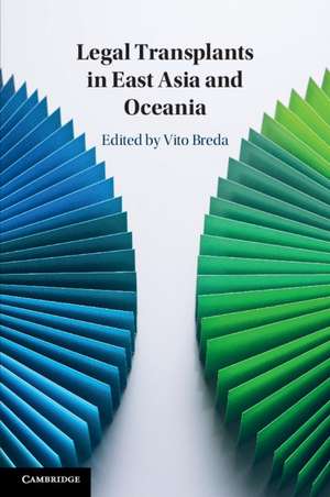 Legal Transplants in East Asia and Oceania de Vito Breda