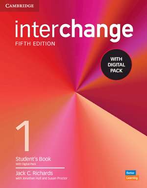 Interchange Level 1 Student's Book with Digital Pack de Jack C. Richards